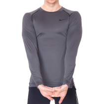 Рашгард Nike M Np Df Tight Top LS s серый