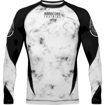 Рашгард Hardcore Training Marble LS xxl белый