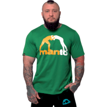 Футболка Manto Logo Green s 