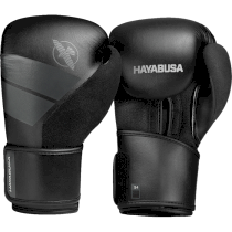 Hayabusa S4 Boxing Gloves Black 16унц. черный