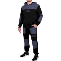  Худи Hardcore Training Voyager Black/Grey xxl серый