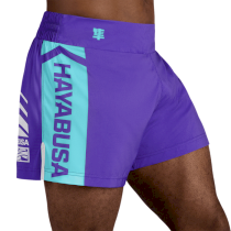 Шорты Hayabusa Icon Kickboxing Purple/White M фиолетовый