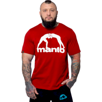 Футболка Manto Logo Vibe Red m 