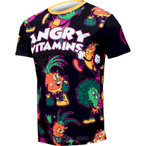 Тренировочная футболка Hardcore Training Angry Vitamins 3.0 xxxl черный