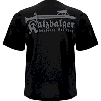 Футболка Hardcore Training Katzbalger Black Oversized Fit s 