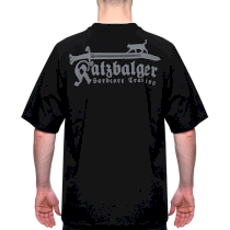 Футболка Hardcore Training Katzbalger Black Oversized Fit xxxl 