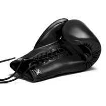 Перчатки на шнурках Hayabusa Pro Lace Boxing Gloves Black 16унц. черный