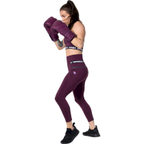 Женские леггинсы Hayabusa High Rise 3/4 Leggings Wine m бордовый