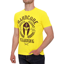 Футболка Hardcore Training Helmet Yellow xs 