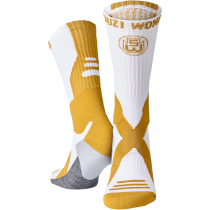 Носки Suzi Wong X-Sole Boxing Socks White/Gold размер 42-46 желтый