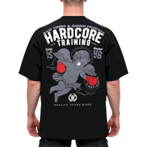 Футболка Hardcore Training Last Hope Black Oversized Fit xl 