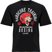 Футболка Hardcore Training Boxing League Black Oversized Fit s 