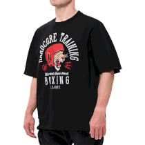 Футболка Hardcore Training Boxing League Black Oversized Fit m 