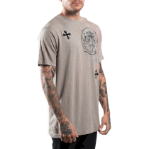 Футболка Affliction Full Stack xxxl серый