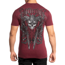 Футболка Affliction Norheim m красный