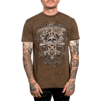 Двусторонняя футболка Affliction Soul Scraper xxxl коричневый