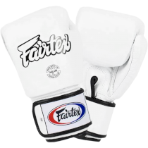 Боксерские перчатки Fairtex BGV1 White 12унц. белый