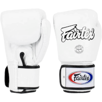 Боксерские перчатки Fairtex BGV1 White 14унц. белый