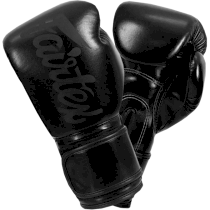 Боксерские перчатки Fairtex BGV14 Art Collections Solid Black 16унц. черный