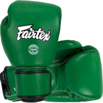 Боксерские перчатки Fairtex BGV16 Forest Green 16унц. зеленый