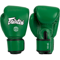 Боксерские перчатки Fairtex BGV16 Forest Green 12унц. зеленый