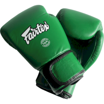 Боксерские перчатки Fairtex BGV16 Forest Green 16унц. зеленый