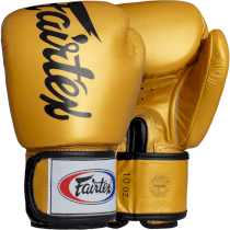 Боксерские перчатки Fairtex BGV19 Tight Fit Deluxe Yellow 14унц. желтый