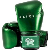 Боксерские перчатки Fairtex BGV22 Metallic Green