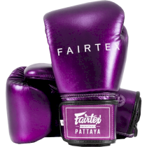 Боксерские перчатки Fairtex BGV22 Metallic Purple 10унц. пурпурный