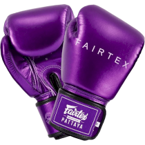 Боксерские перчатки Fairtex BGV22 Metallic Purple 10унц. пурпурный