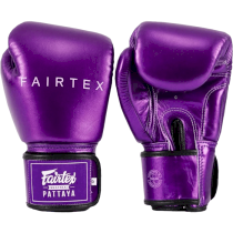 Боксерские перчатки Fairtex BGV22 Metallic Purple 12унц. пурпурный