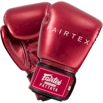 Боксерские перчатки Fairtex BGV22 Metallic Red 16унц. красный