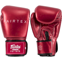 Боксерские перчатки Fairtex BGV22 Metallic Red 10унц. красный