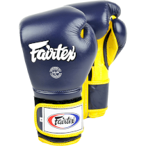 Боксерские перчатки Fairtex BGV9 Mexican Style Blue/Yellow