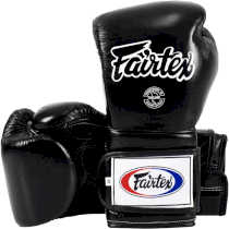 Боксерские перчатки Fairtex BGV9 Mexican Style Black 14унц. черный