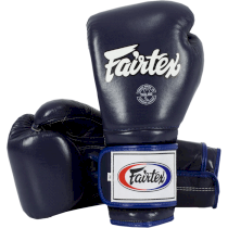 Боксерские перчатки Fairtex BGV9 Mexican Style Blue 14унц. темно-синий