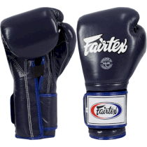 Боксерские перчатки Fairtex BGV9 Mexican Style Blue 16унц. темно-синий