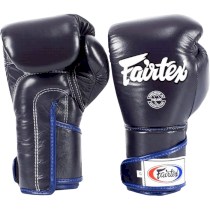 Спарринговые боксерские перчатки Fairtex BGV6 Blue 16унц. темно-синий