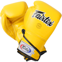 Боксерские перчатки Fairtex BGV6 Yellow 14унц. желтый