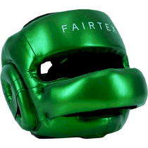 Бамперный шлем Fairtex HG17 Pro Green зеленый m