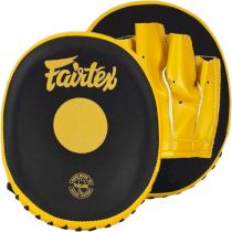 Лапы Fairtex FMV15 Black/Gold