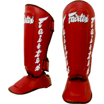 Защита голени Fairtex SP7 Red красный l