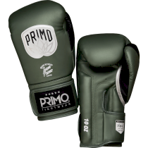 Боксерские перчатки Primo Emblem II Semi Leather Army Green 16унц. зеленый