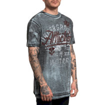 Футболка Affliction AC Corpus Christi xl серый