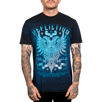 Футболка Affliction Resistance m синий