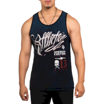 Двухсторонняя майка Affliction Eagle Motors xxl синий