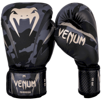 Боксерские перчатки Venum Impact Dark Camo/Sand 14 унц. камуфляж