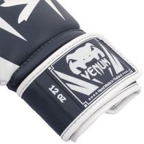 Перчатки Venum Elite White/Navy Blue 16унц. синий