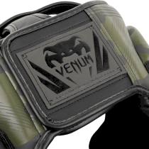 Боксерский шлем Venum Elite Khaki Camo зеленый 