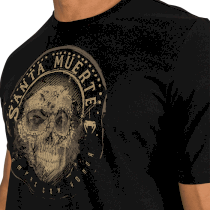 Футболка Venum Santa Muerte Dark Side Black/Brown xl черный